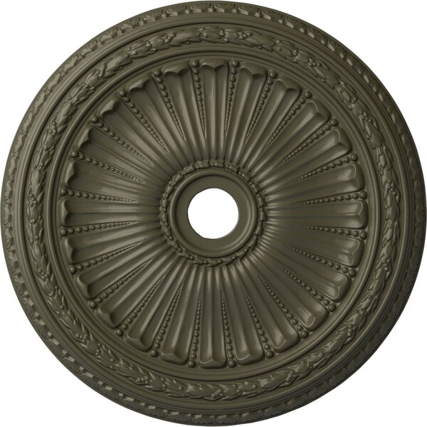 Ekena Millwork Viceroy Ceiling Medallion (Fits Canopies up to 4 7/8"), 35 1/8"OD x 4 7/8"ID x 2 1/2"P, Witch Hazel CM35VIWHF - main